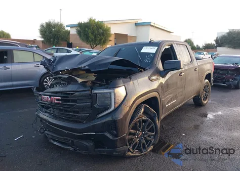 2025 GMC Sierra 1500 2Wd Short Box Pro из США, поврежденный, VIN 1GTPHAEK6SZ228624